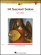 14 Sacred Solos Vocal Solo & Collections sheet music cover